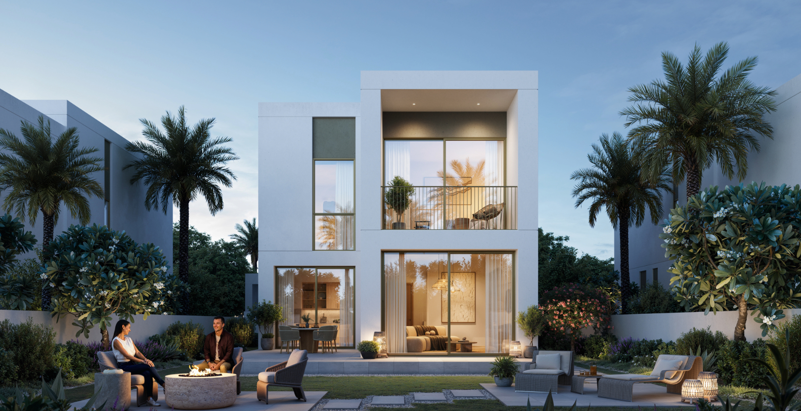 Emaar render of Montura 2 villas at Grand Polo Club and Resort, Dubai Investments Park
