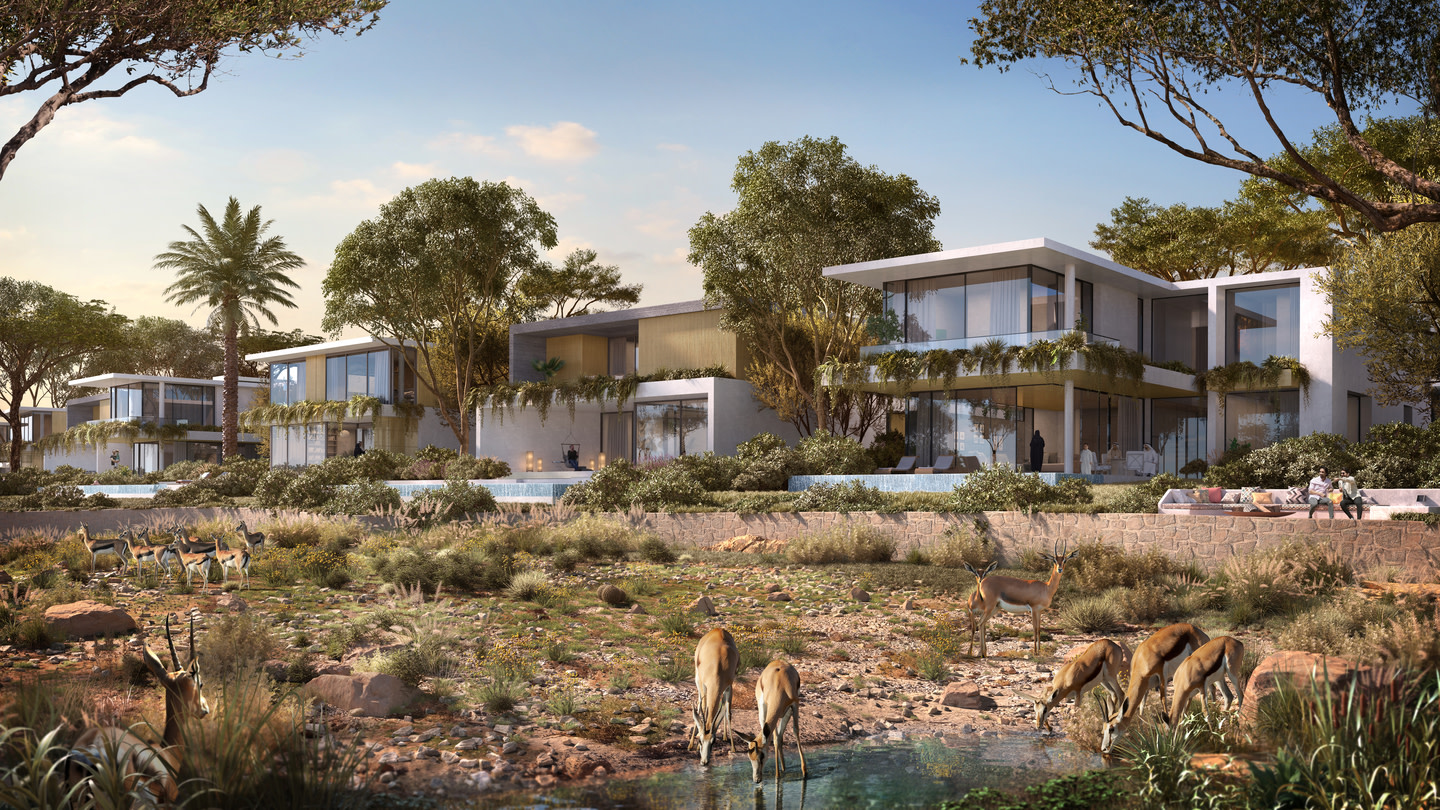 Maha Villas at Expo Valley, Expo City Dubai, five-bedroom villas set against the natural reserve